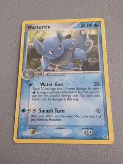 Pokemon Wartortle FireRed & LeafGreen #50/112 Collectible Card - Image 1