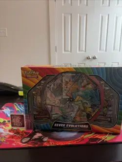 Pokemon Eevee Evolutions Premium Collection Card Game (Small Tear In Box) 820650851742 - Image 1