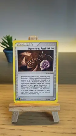 Mysterious Fossil 91/100 EX Sandstorm Pokemon Card - Image 1