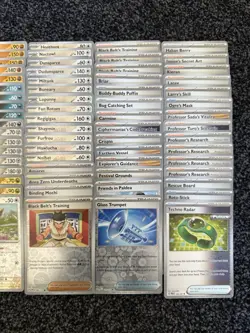 Pokemon Prismatic Evolutions Complete Reverse Holo Set Bulk- All 100 Cards Lot ✅ - Image 3