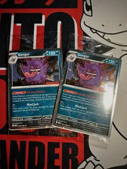 Gengar GameStop Promo Pokemon Card X2 Sealed - Image 2