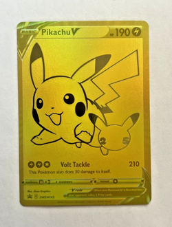 Pikachu V SWSH145 SWSH: Sword & Shield Promo Cards Holo - Image 1