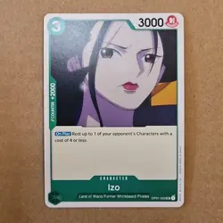One Piece Card Game Izo OP01-033 UC Romance Dawn English NM TCG CCG - Image 1