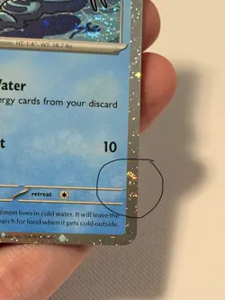 3 SWIRLS 🌀 Wooper Cosmos Holo Black Star Promo - SVP155 Pokemon Card NM - Image 4