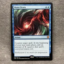 MTG Mana Drain Commander Legends CMR #80 Non-Foil NM Magic Card - Image 1