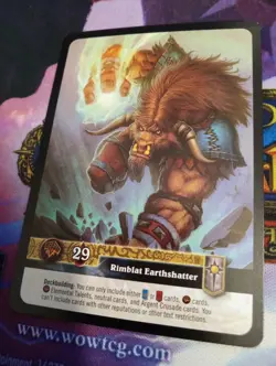 WOW TCG - Shaman Deck + Extras - Rimblat Earthshatter - 70 Cards - Image 2