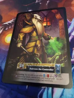 WOW TCG - Warlock Deck + Extras - Dalronn the Controller - 70 Cards - Image 1