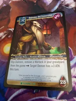 WOW TCG - Warlock Deck + Extras - Dalronn the Controller - 70 Cards - Image 2