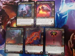 WOW TCG - Death Knight Deck + Extras - Barathex, Undeath's Hand - 70 Cards - Image 3