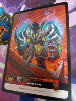 WOW TCG - Rogue Deck + Extras - Zazel the Greedy - 70 Cards - Image 1
