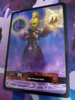 WOW TCG - Priestess Deck + Extras - High Priestess Neeri - 70 Cards - Image 1