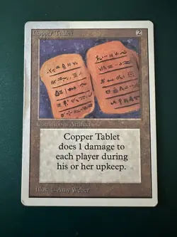 MtG Copper Tablet: Unlimited MP ACTUAL PHOTOS! - Image 1