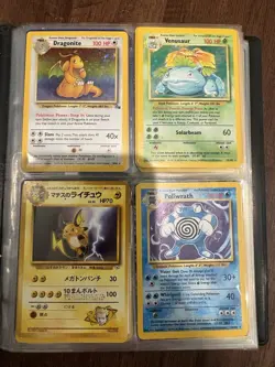 Pokemon TCG & Magic: The Gathering Base Set Gym Challenge 1st Ed Holo Binder Lot - Image 2