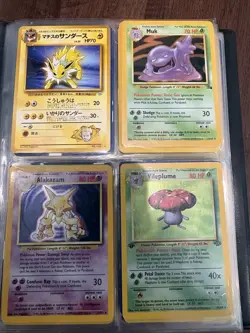Pokemon TCG & Magic: The Gathering Base Set Gym Challenge 1st Ed Holo Binder Lot - Image 4