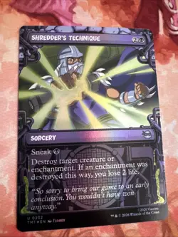 Shredder's Technique (Showcase) Teenage Mutant Ninja Turtles Foil - Image 1