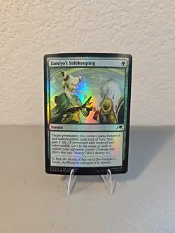 MTG Tamiyo's Safekeeping Foil LP Kamigawa Neon Dynasty - Image 1