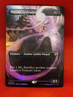 Warren Soultrader (Borderless) (Foil) 332 MTG NM - Modern Horizons 3 - Image 1