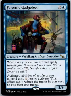 Forensic Gadgeteer 57 Promo Pack: MKM Magic: The Gathering NM - Image 1
