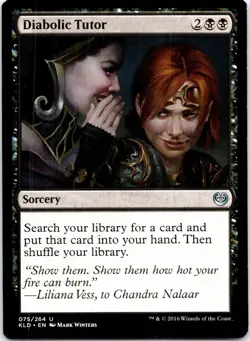 Diabolic Tutor U Kaladesh 75 MP - Image 1