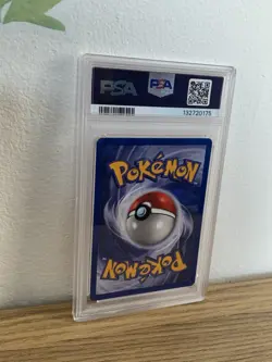 2000 POKEMON PROMO BLACK STAR TOSHINAO AOKI ERROR #21 MOLTRES PSA 8 - Image 2