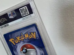 2000 POKEMON PROMO BLACK STAR TOSHINAO AOKI ERROR #21 MOLTRES PSA 8 - Image 4