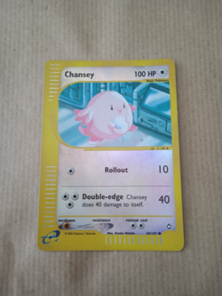 Pokemon Aquapolis "Chansey" 69/147 - 100 HP - 2002 - ENG. - Image 1