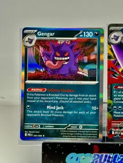 Mega Gengar ex 125/217 + 2x Gengar 050/068 Holo Promo 3 Card Lot Pokemon - Image 4