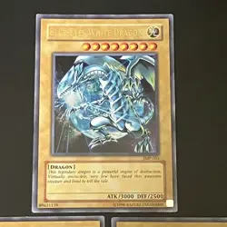3set BLUE EYES WHITE DRAGON Ultra Rare JMP-001 English Yu-Gi-Oh Card - Image 5