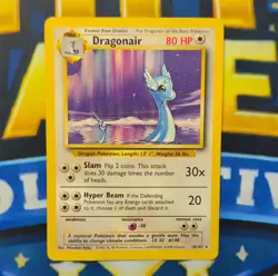 Pokemon Dragonair 18/102 Base Set Regular Uncommon 80 HP Wizards Card - Image 1