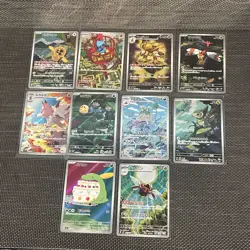 10 Card Pokemon TCG Japanese Art Rare Illustration Rare (Lot A) - Image 1
