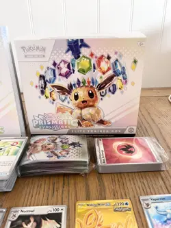 Pokemon TCG Prismatic Evolutions Elite Trainer Box ETB Opened - No Promo Card - Image 2