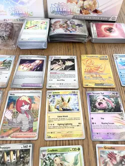 Pokemon TCG Prismatic Evolutions Elite Trainer Box ETB Opened - No Promo Card - Image 3