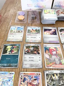 Pokemon TCG Prismatic Evolutions Elite Trainer Box ETB Opened - No Promo Card - Image 4