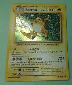 Raichu 36/108 Evolutions Holo Rare Pokemon Card TCG Trading - Image 2