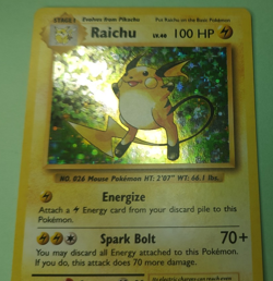 Raichu 36/108 Evolutions Holo Rare Pokemon Card TCG Trading - Image 3