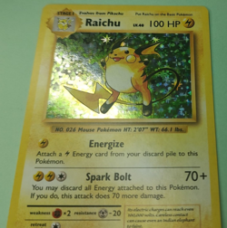 Raichu 36/108 Evolutions Holo Rare Pokemon Card TCG Trading - Image 4