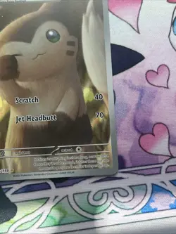 Pokemon TCG Journey Together Furret Full Art Card 168/159 Illustration Rare - Image 5