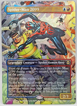 MTG Spider-Man 2099 (Borderless) Foil R Marvel's Spider-Man R 0205 - Image 1