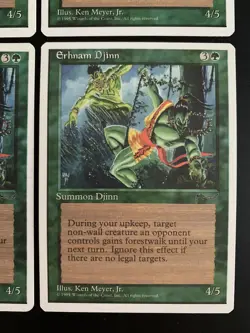 MTG | 4x Erhnam Djinn | Chronicles | Magic The Gathering | *Kult - Image 5