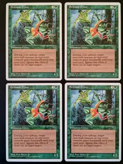 MTG | 4 x Erhnam Djinn | Playset | Chronicles | Magic The Gathering | - Image 1