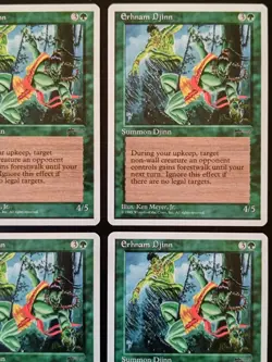 MTG | 4 x Erhnam Djinn | Playset | Chronicles | Magic The Gathering | - Image 3