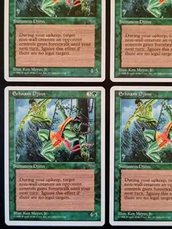 MTG | 4 x Erhnam Djinn | Playset | Chronicles | Magic The Gathering | - Image 4