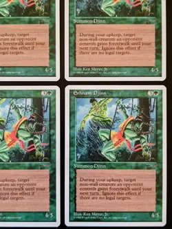 MTG | 4 x Erhnam Djinn | Playset | Chronicles | Magic The Gathering | - Image 5