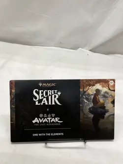 MTG Secret Lair x Avatar the Last Airbender One with the Elements Non-Foil New - Image 1