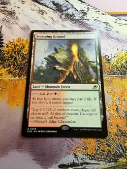 Stomping Ground Edge of Eternities NM Near Mint - Image 2