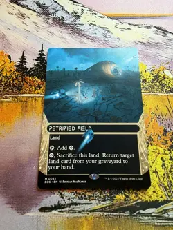 Petrified Field (Borderless) Edge of Eternities: Stellar Sights Mythic NM - Image 5