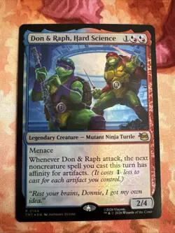 Don & Raph, Hard Science Teenage Mutant Ninja Turtles Foil - Image 1