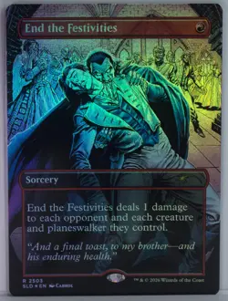 End the Festivities [New, Near Mint] *Foil* {Dungeons & Dragons SLD} - Image 1