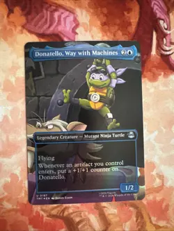 Donatello, Way with Machines (Borderless) Teenage Mutant Ninja Turtles Foil - Image 1
