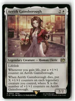 Final Fantasy Magic: The Gathering Aerith Gainsborough - Image 1